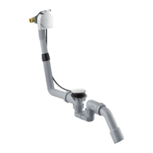 hansgrohe Ensemble complet Exafill S Bec de baignoire, garniture vidage/débordement, chrome