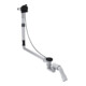 hansgrohe Ensemble complet Exafill S Robinet de baignoire, garniture vidage/débordement, mat noir-1