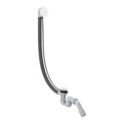 hansgrohe Ensemble complet Flexaplus S Bonde de vidange/débordement, blanc mat