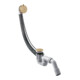 hansgrohe Ensemble complet Flexaplus S garniture vidage/débordement, bronze brossé-1