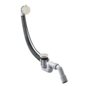hansgrohe Ensemble complet Flexaplus S Garniture vidage et trop-plein, aspect acier inoxydable