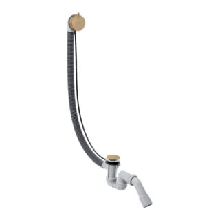 hansgrohe Ensemble complet Flexaplus S vidage/débordement, bronze brossé