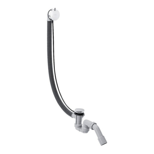 hansgrohe Ensemble complet Flexaplus S vidage/débordement, chrome
