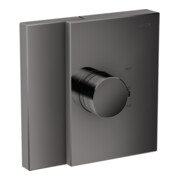 hansgrohe Ensemble complet HighFlow Axor Edge Thermostat encastré, chrome noir poli