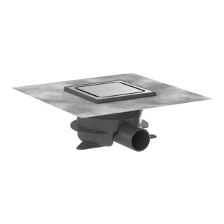 hansgrohe Ensemble complet Point de drainage RainDrain Spot Plus 150x150 mm BST