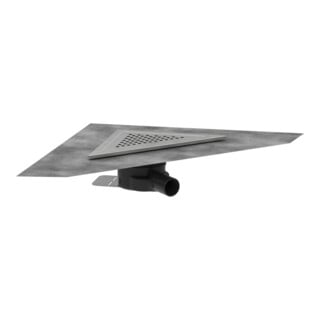 hansgrohe Ensemble complet Punkta.RainDrain Corn. 240x240mm BST