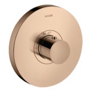 hansgrohe Ensemble complet ShowerSelect HF mitigeur thermostatique encastré, rond, or rouge poli