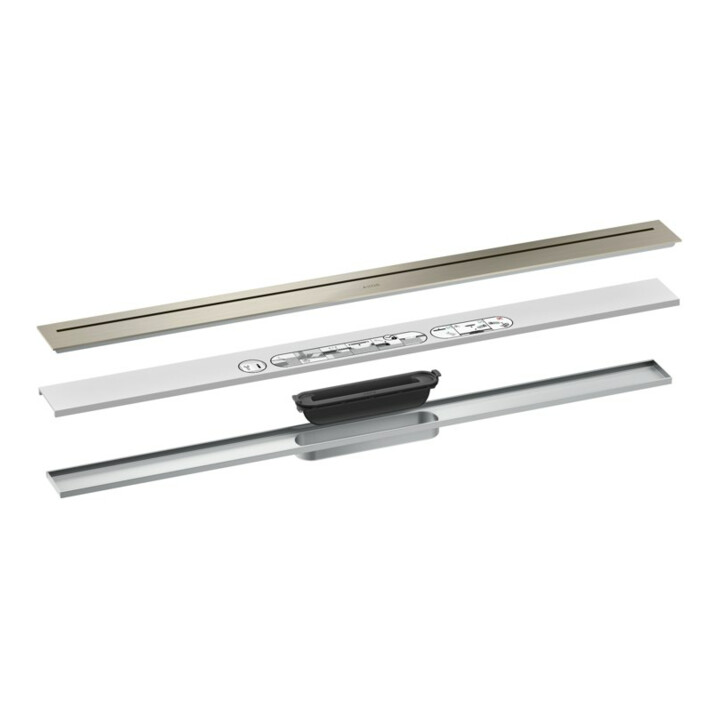 hansgrohe Ensemble complet Siphon de douche AXOR Drain 900 mm BN