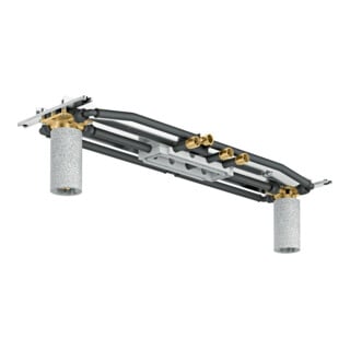 hansgrohe Ensemble de base pour pomme de tête 1200 4jets Axor ShowerHeaven avec module lumineux