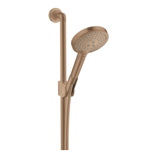 hansgrohe Ensemble de douche Axor Citterio 900 mm, H I P, 120 mm, 3 jets, brossé or