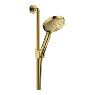hansgrohe Ensemble de douche Axor Citterio 900 mm, H I P, 120 mm, 3 jets, optique or poli