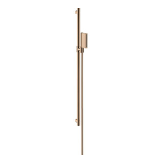 hansgrohe Ensemble de douche Axor One 900 mm, avec pomme de douche à main, 2 jets, or rouge poli