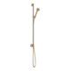 hansgrohe Ensemble de douche Axor One EcoSmart avec raccord mural, 75 mm, 1 an, bronze brossé-1