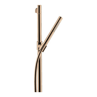 hansgrohe Ensemble de douche Axor Starck 900 mm, avec douchette à main, 2 jets, or poli