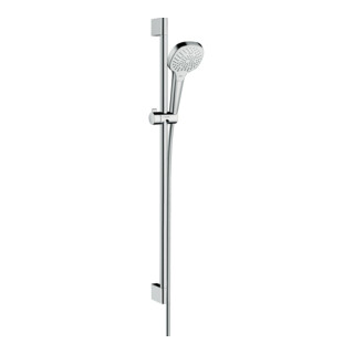 hansgrohe Ensemble de douche Croma Select E 959 mm Barre de douche, blanc/chrome