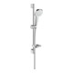 hansgrohe Ensemble de douche Croma Select E Vario barre de douche 669 mm blanc/chrome-1