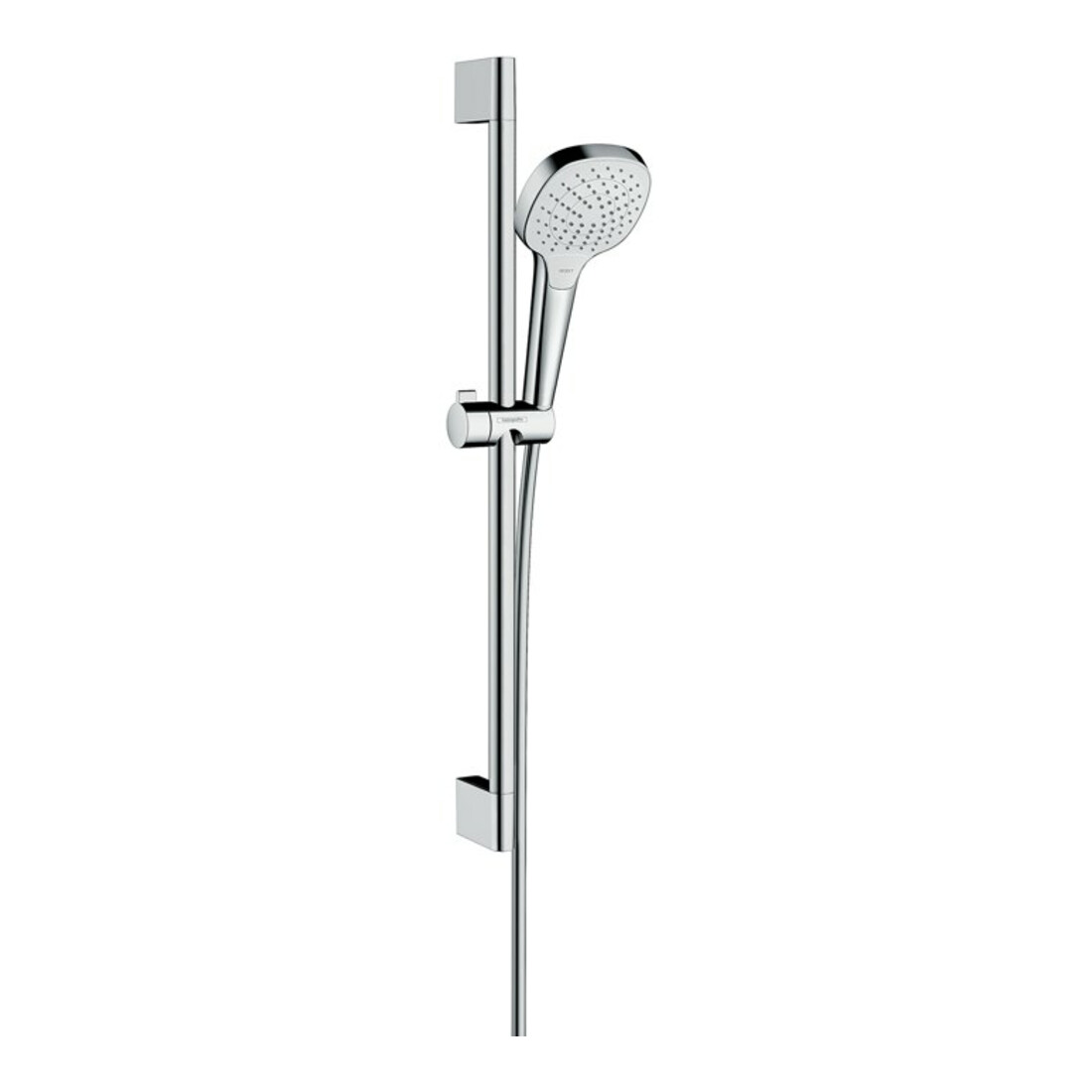 hansgrohe Ensemble de douche Croma Select E Vario barre de douche 669 mm chrome/blanc