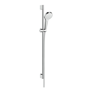 hansgrohe Ensemble de douche Croma Select S barre de douche 959 mm, 1 jet, blanc/chrome