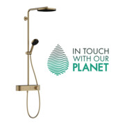 hansgrohe Ensemble de douche Pulsify S avec thermostat, bronze brossé-4