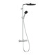 hansgrohe Ensemble de douche Pulsify S Puro avec thermostat, 2 utilisateurs, 8 l/min, chrome-1