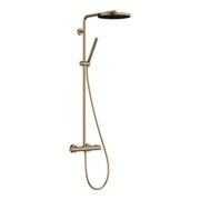 hansgrohe Ensemble de douche Pulsify S Puro m TH, 2 jets, 8 l/min, bronze brossé