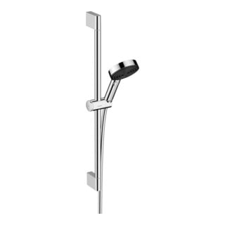 hansgrohe Ensemble de douche Pulsify Select 105 669mm Barre de douche, chr, Relaxation, 3 jets