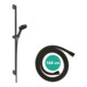 hansgrohe Ensemble de douche Pulsify Select 105 959mm barre de douche, mat-noir, Relaxat, 3jets-3