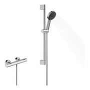 hansgrohe Ensemble de douche Pulsify Select S 669mm Barre + Douchette, 3 jets, chrome-4