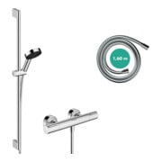 hansgrohe Ensemble de douche Pulsify Select S 959 mm barre + douchette, 3 jets, chrome-2