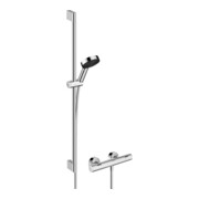 hansgrohe Ensemble de douche Pulsify Select S 959mm barre + pomme de douche, 3 jets, chrome