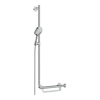 hansgrohe Ensemble de douche Raindance Select S 3 jets, gauche, pression min. 1 bar, chrome
