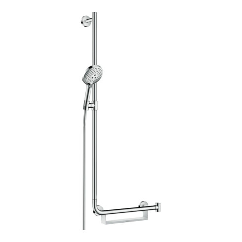 hansgrohe Ensemble de douche Raindance Select S 3 jets, gauche, pression min. 1 bar, chrome