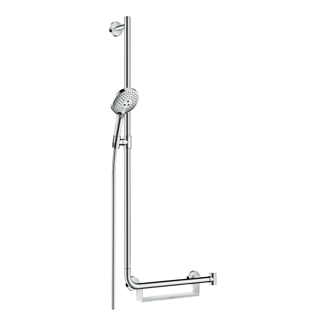 hansgrohe Ensemble de douche Raindance Select S 3 jets, gauche, pression min. 1 bar, chrome