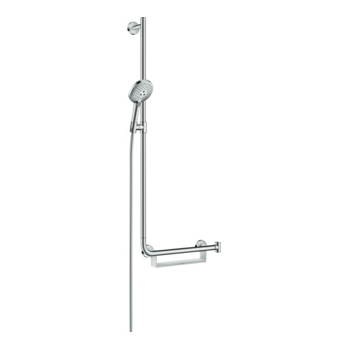 hansgrohe Ensemble de douche Raindance Select S 3 jets, gauche, pression min. 1 bar, chrome