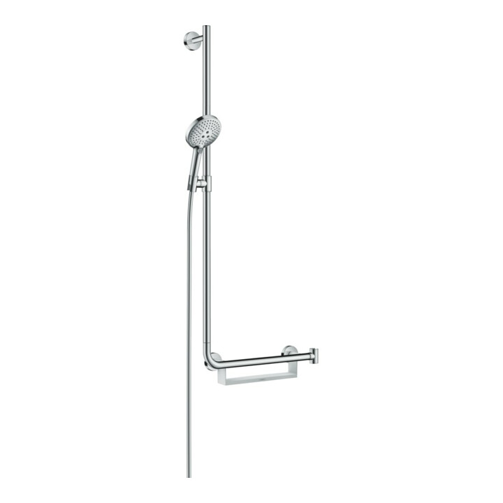 hansgrohe Ensemble de douche Raindance Select S 3 jets, gauche, pression min. 1 bar, chrome