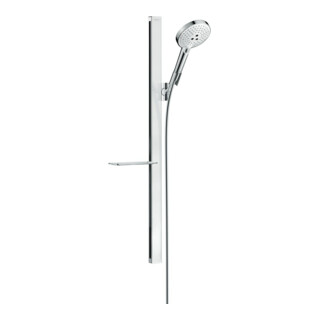 hansgrohe Ensemble de douche Raindance Select S 945 mm Barre de douche, blanc/chrome, 3 jets