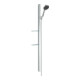 hansgrohe Ensemble de douche Rainfinity 130 1500 mm BrSt + plateau, 3 jets, 8 l/min, chrome-1