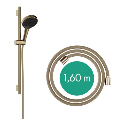 hansgrohe Ensemble de douche Rainfinity 669 mm, bronze brossé