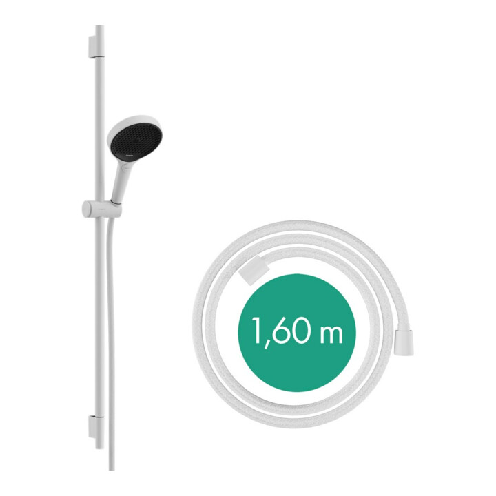 hansgrohe Ensemble de douche Rainfinity 959 mm, blanc mat