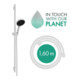 hansgrohe Ensemble de douche Rainfinity 959 mm, EcoSmart, blanc mat-4
