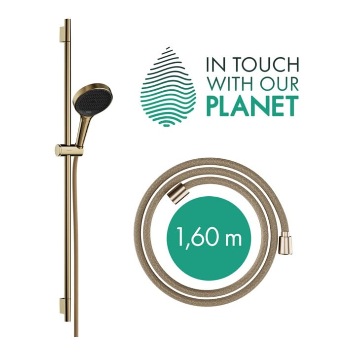 hansgrohe Ensemble de douche Rainfinity 959 mm, EcoSmart, bronze brossé