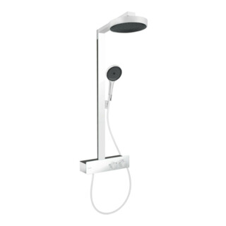 hansgrohe Ensemble de douche Rainfinity avec thermostat, pomme de douche 250 mm, blanc mat