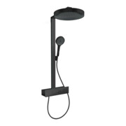 hansgrohe Ensemble de douche Rainfinity m avec thermostat, pomme de douche 360 mm, noir mat