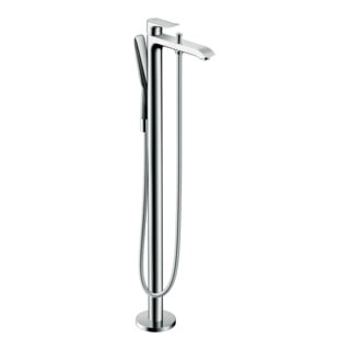 hansgrohe Ensemble de montage Metris Mitigeur bain sur pied, chrome