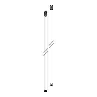 hansgrohe Ensemble de tuyaux de raccordement