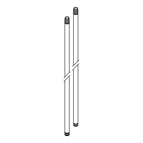 hansgrohe Ensemble de tuyaux de raccordement