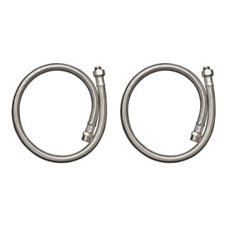 hansgrohe Ensemble de tuyaux de raccordement avec thermostat, pour robinet de baignoire 2 trous