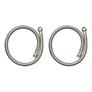 hansgrohe Ensemble de tuyaux de raccordement avec thermostat, pour robinet de baignoire 2 trous-1