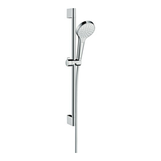 hansgrohe Ensemble douche Croma Select S barre de douche 669 mm, 1 jet, blanc/chrome