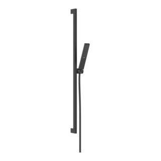 hansgrohe Ensemble douche Pulsify E Barre de douche 950 mm, noir mat